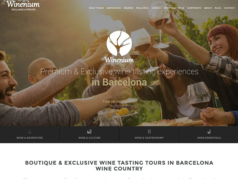 Winenium Website